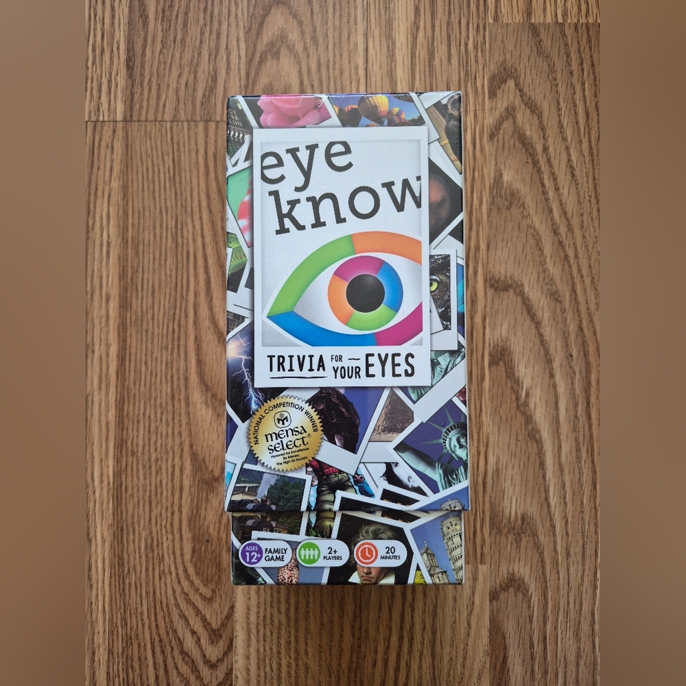 Eye Know Trivia for your Eyes Card Game